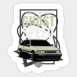 AE86 - King of the Road Sticker